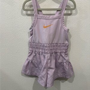 Nike Girls' Nike Sunny Swoosh Runsie Romper - size 4-5